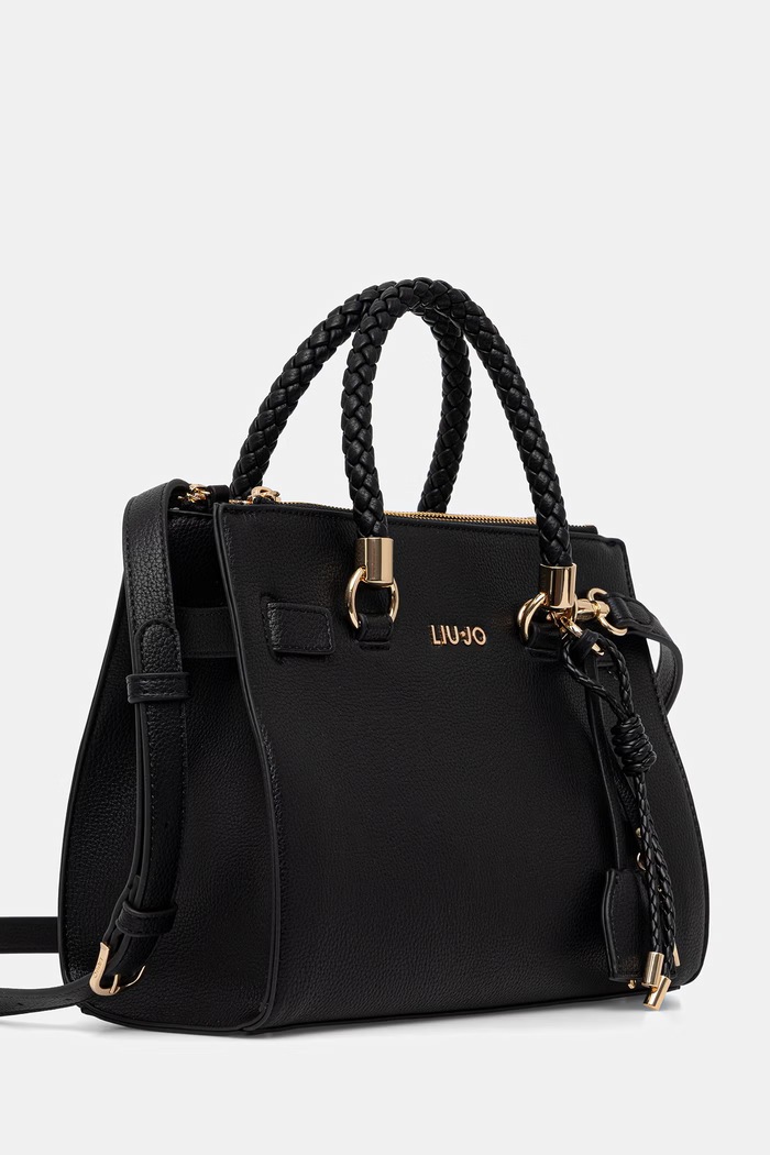 Liu Jo torebka damska z imitacji skóry AF6069.E1019 czarny AW26