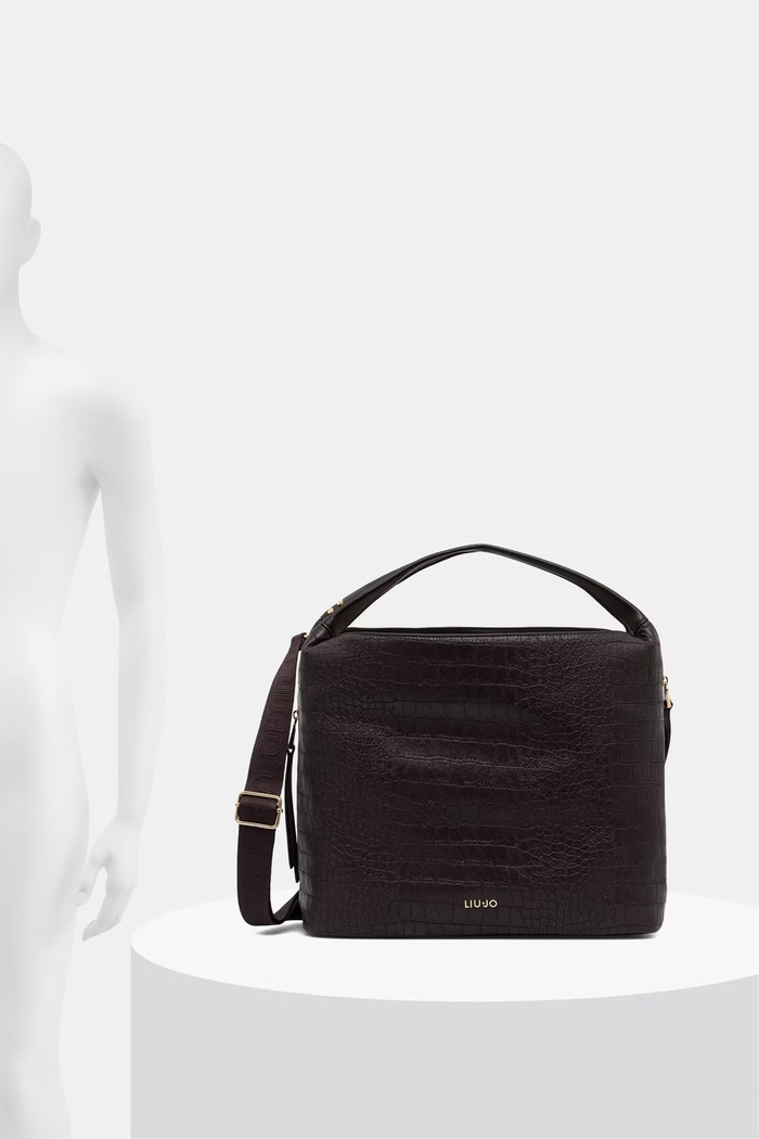 Liu Jo torebka shopper damska z imitacji skóry AF6057.ES042