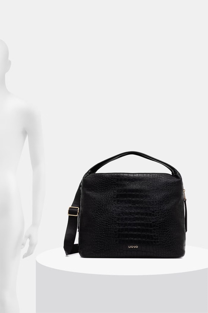 Liu Jo torebka shopper damska z imitacji skóry AF6057.ES042