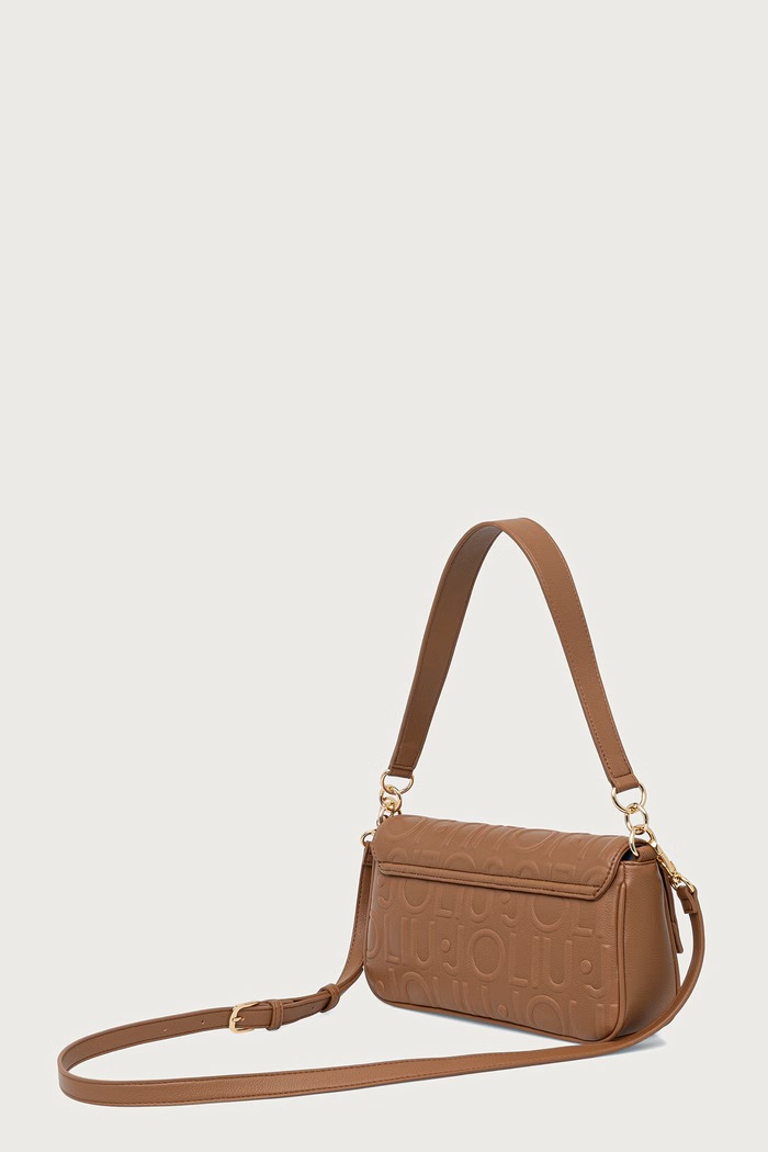 Akcesoria Liu Jo Torebka crossbody damska z imitacji skóry AF6053.E1167 brązowy