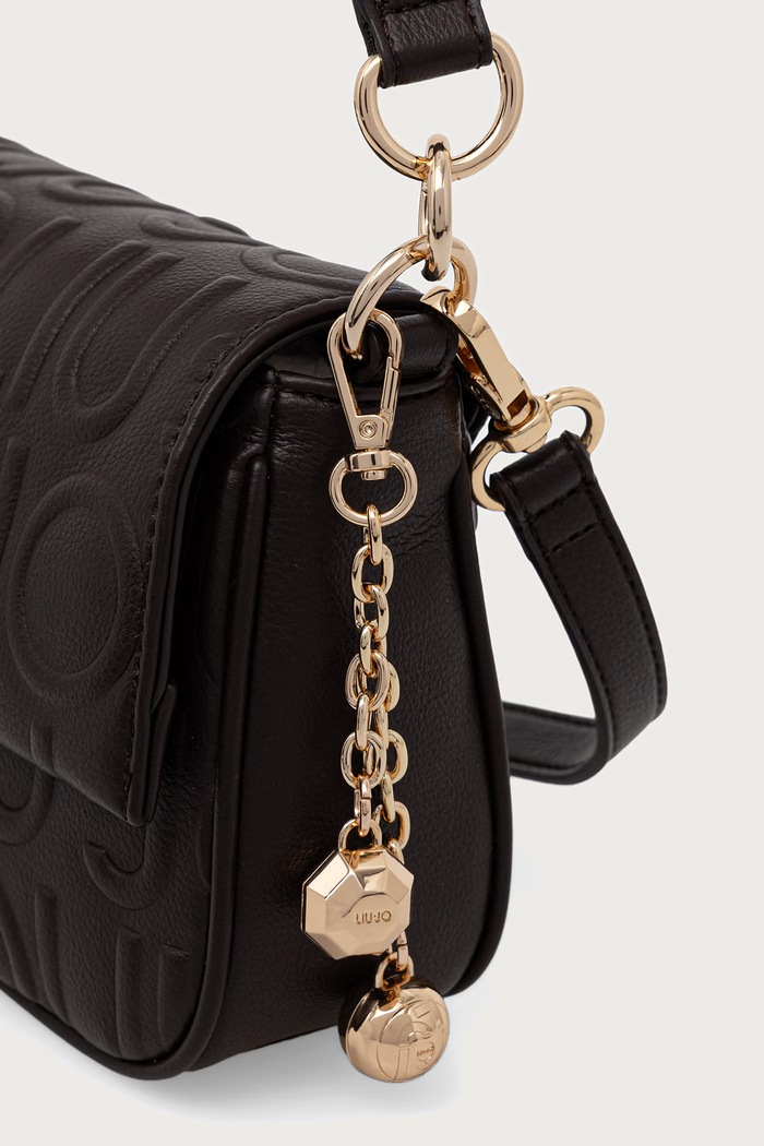 Torebka crossbody damska z imitacji skóry Liu Jo AF6053.E1167 brązowy