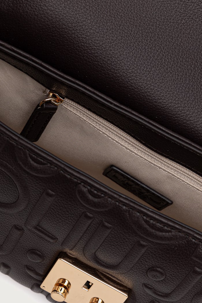 Torebka crossbody damska z imitacji skóry Liu Jo brązowy AF6053.E1167