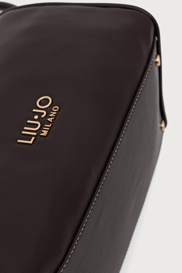 Liu Jo torebka crossbody damska z imitacji skóry AF6052.E1120 brązowy