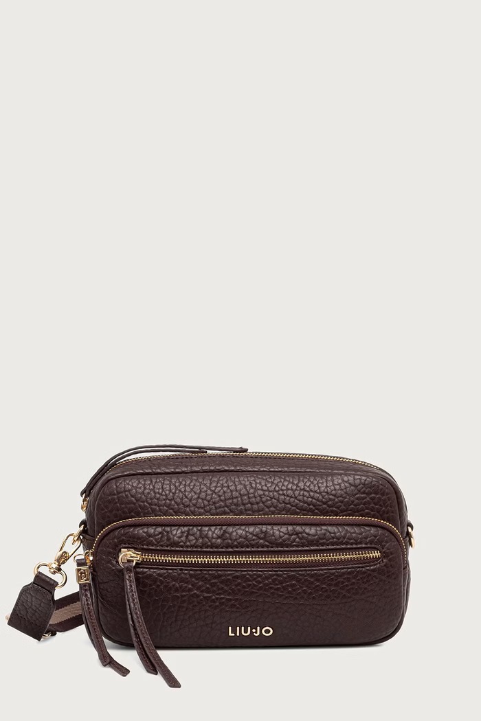 Liu Jo Torebka crossbody damska z imitacji skóry bordowy AF6048.E1146