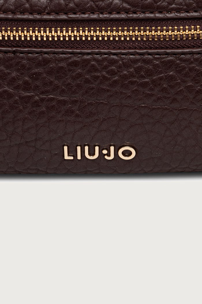 Torebka crossbody damska z imitacji skóry Liu Jo bordowy AF6048.E1146