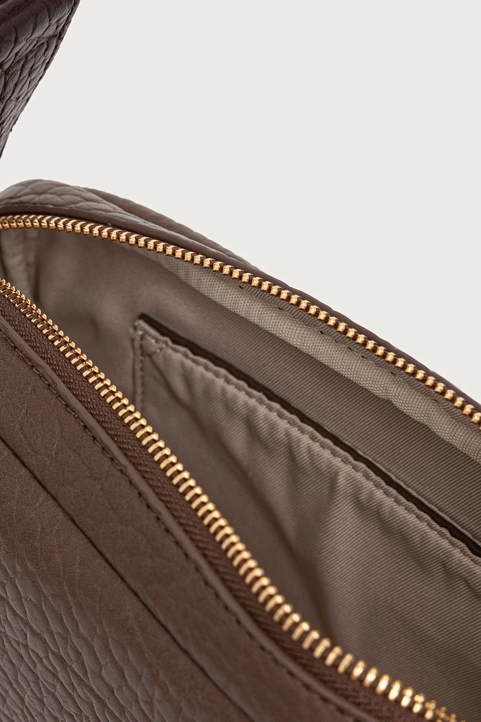 Torebka crossbody damska z imitacji skóry Liu Jo AF6048.E1146 brązowy