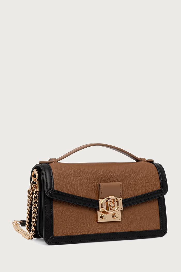 Liu Jo Torebka crossbody z imitacji skóry AF6039.E1150 brązowy AW26
