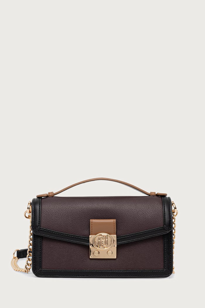 Liu Jo Torebka crossbody z imitacji skóry bordowy AF6039.E1150