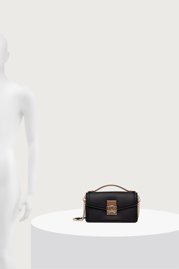 Torebka crossbody z imitacji skóry Liu Jo czarny AF6039.E1150