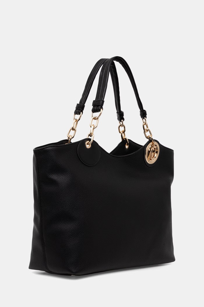 Liu Jo torebka tote damska z imitacji skóry AF6025.ES039 czarny AW26