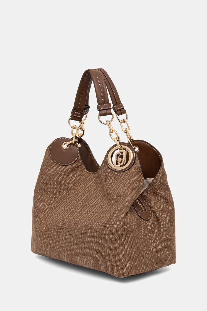 Liu Jo torebka shopper damska AF6024.T378A brązowy AW26
