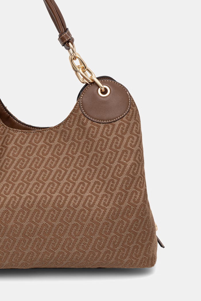 Akcesoria Liu Jo torebka shopper damska AF6024.T378A brązowy