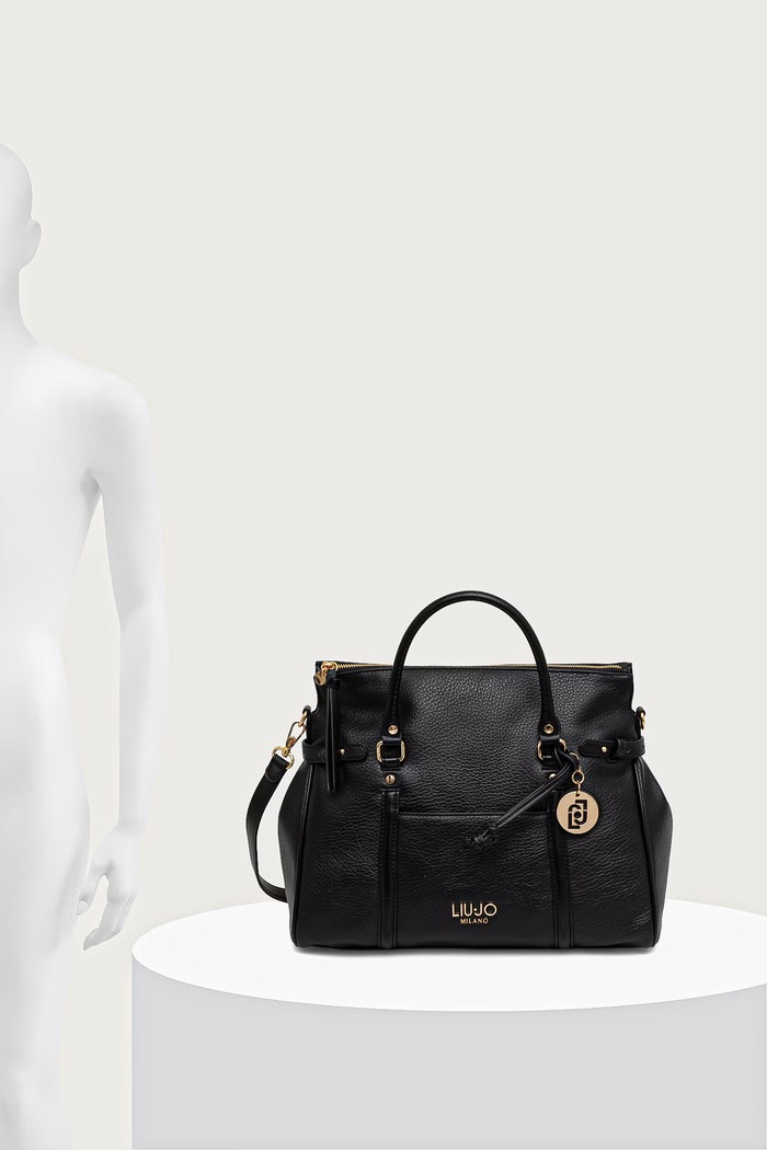 Liu Jo Torebka shopper damska z imitacji skóry AF6019.E1109