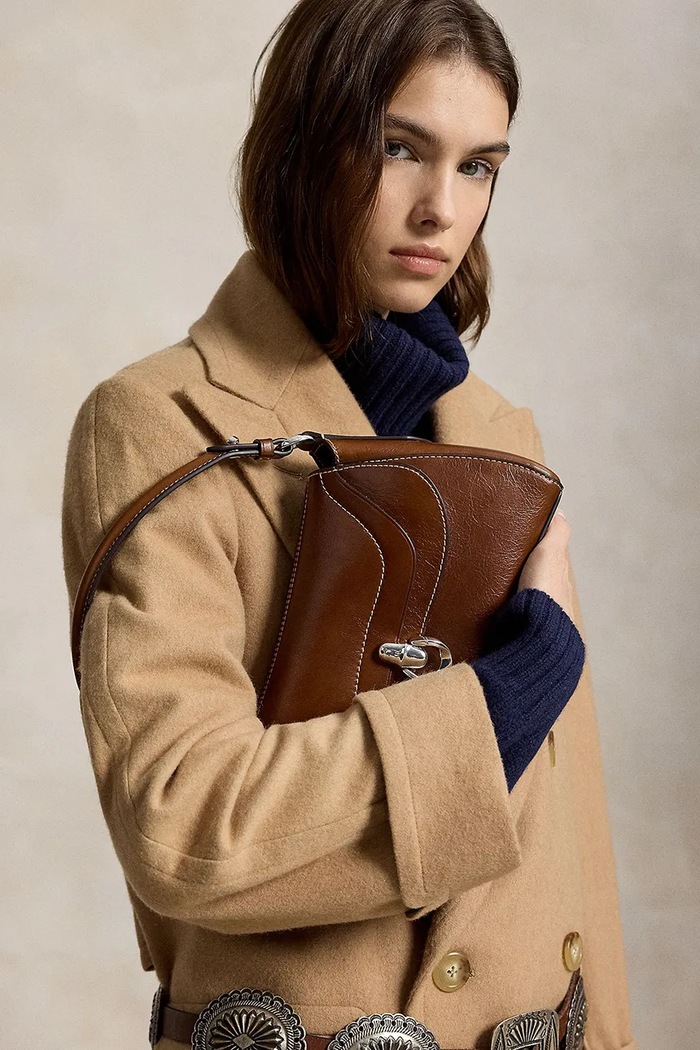 Polo Ralph Lauren torebka crossbody damska skórzana 428P14299
