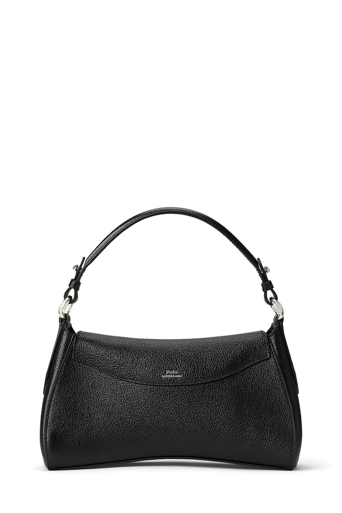 Polo Ralph Lauren Чанта crossbody дамска от кожа 428P14296 черен AW26