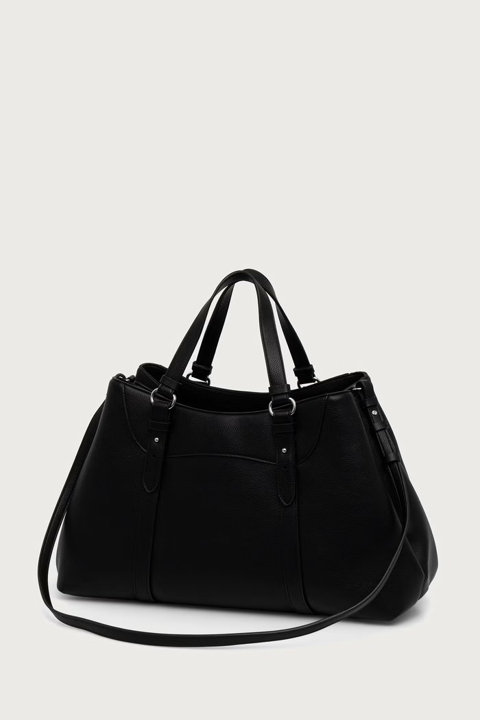 Dodaci Armani Exchange Shopper torba za žene od imitacije kože XW003169.AF26578 crna