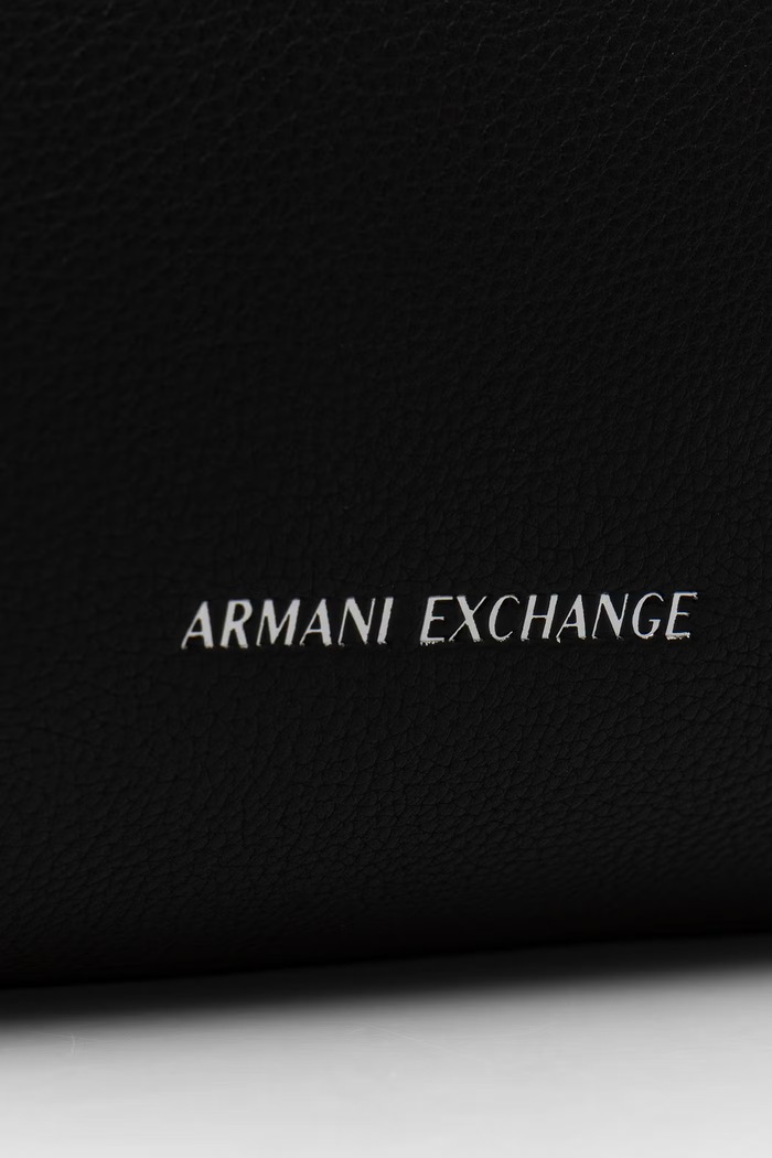 Shopper torba za žene od imitacije kože Armani Exchange XW003169.AF26578 crna