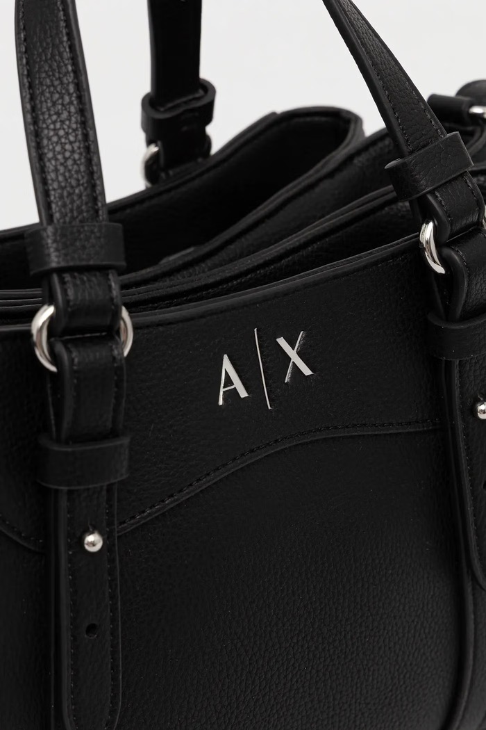 Armani Exchange borsa a tracollo da donna in similpelle nero XW003061.AF26578