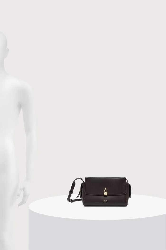 Armani Exchange чанта crossbody дамска от имитация на кожа XW003056.AF28605 кафяв