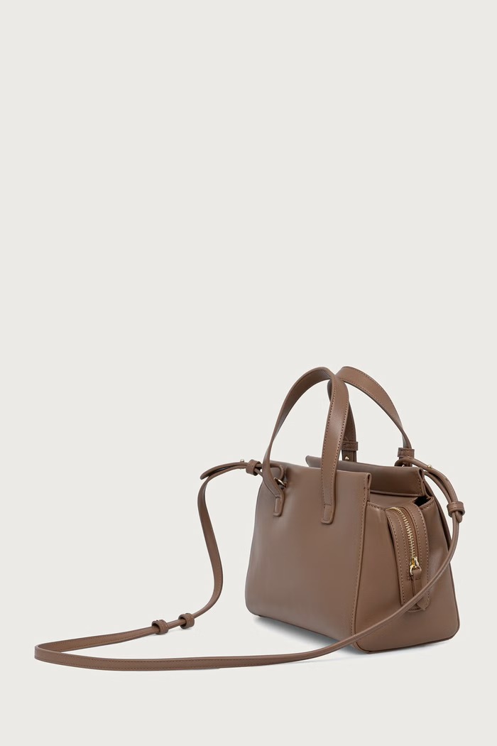 Akcesoria Armani Exchange Torebka crossbody damska z imitacji skóry XW003055.AF28605 beżowy