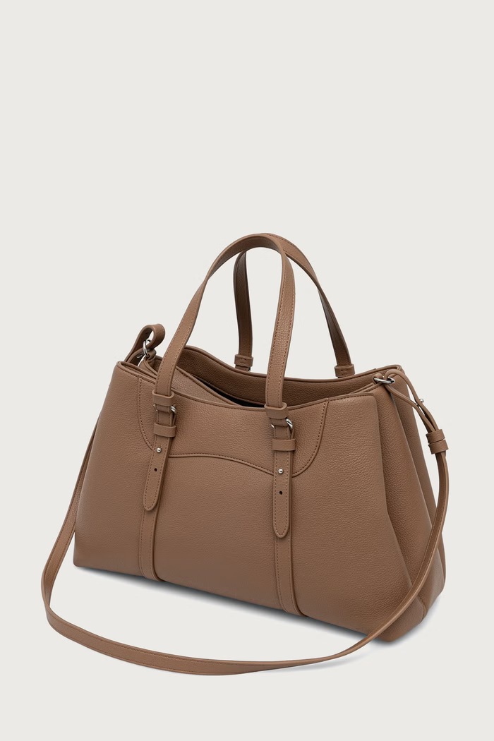 Akcesoria Armani Exchange Torebka damska z imitacji skóry XW003035.AF26578 beżowy