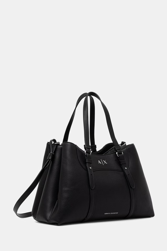 Armani Exchange borsa da donna in similpelle XW003035.AF26578 nero AW26