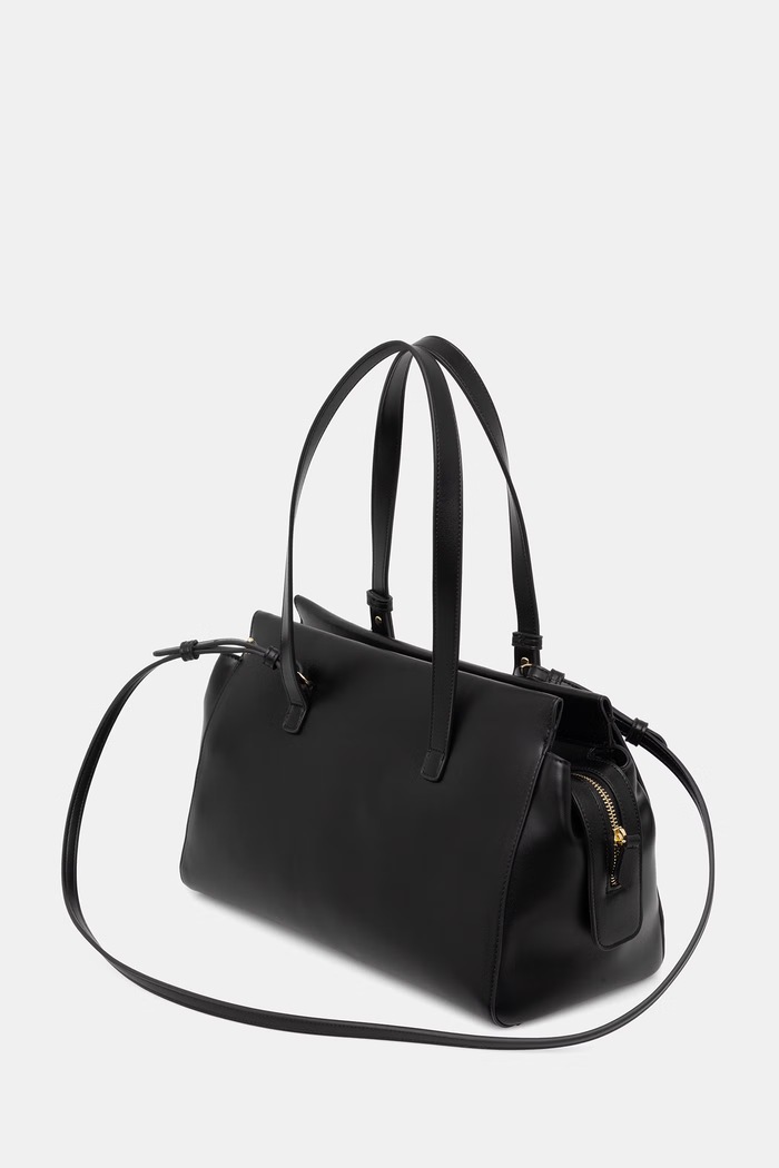 Dodaci Armani Exchange shopper torba za žene od imitacije kože XW003020.AF28605 crna