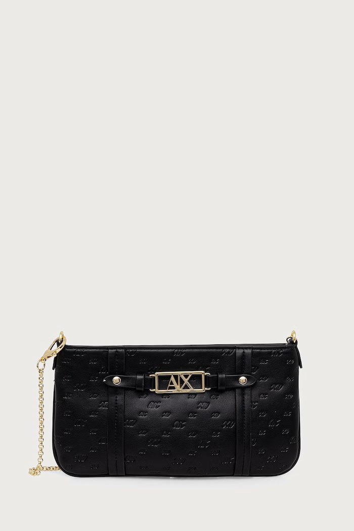 Armani Exchange Kabelka dámska z imitácie kože čierna XW002985.AF26970