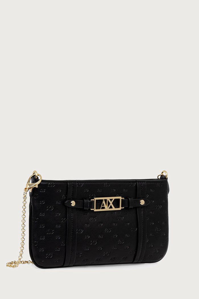 Armani Exchange Kabelka dámska z imitácie kože XW002985.AF26970 čierna AW26