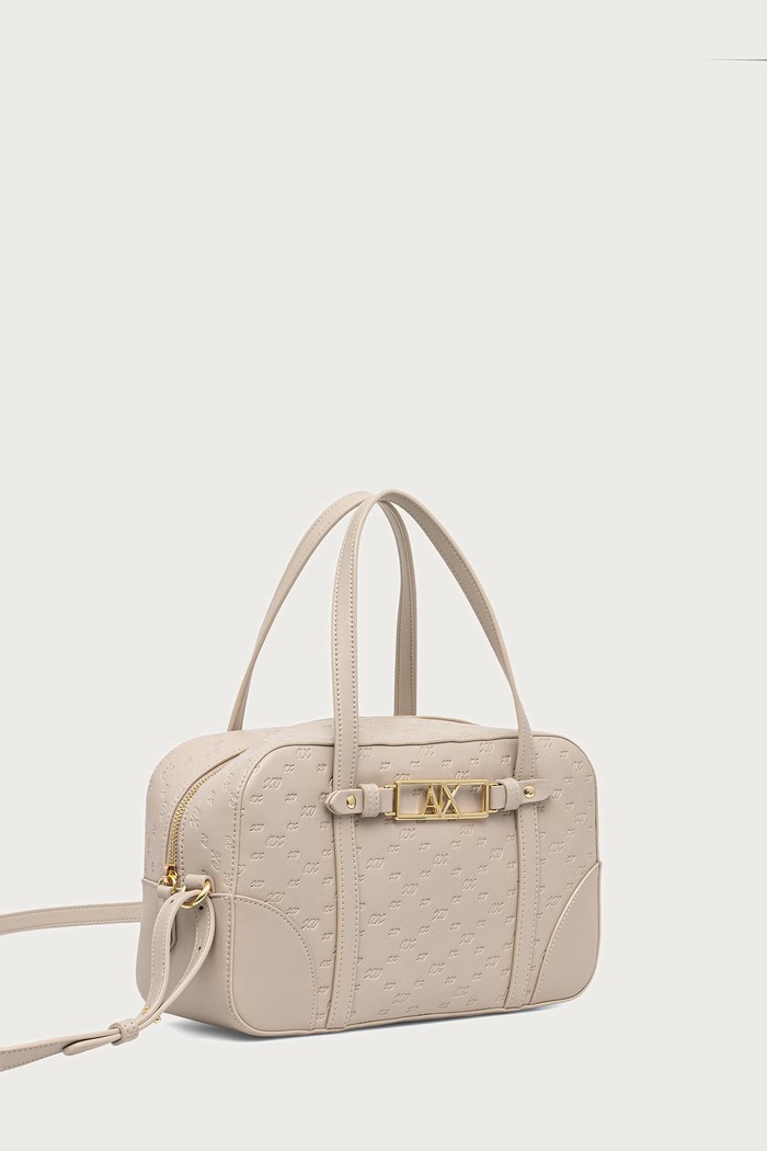 Armani Exchange Torebka damska z imitacji skóry XW002610.AF26970 beżowy AW26