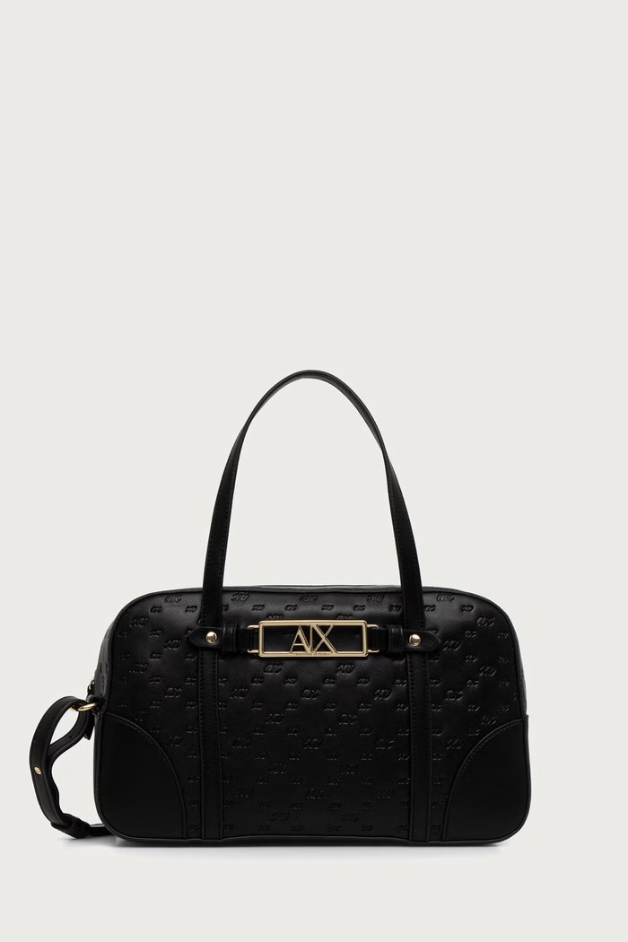 Armani Exchange Чанта дамска от имитация на кожа черен XW002610.AF26970