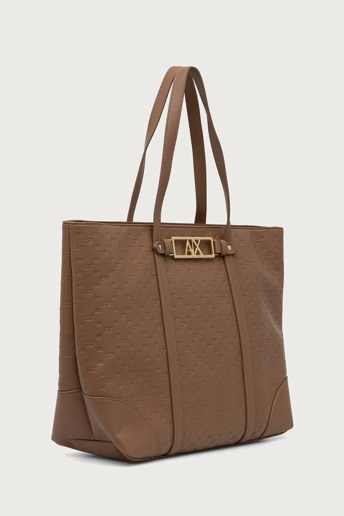 Armani Exchange Shopper torba za žene XW002608.AF26970 bež AW26