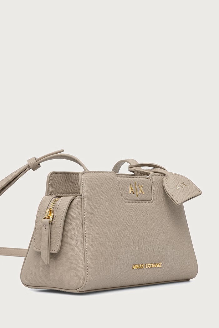 Armani Exchange crossbody kabelka dámská XW002160.AF26570 béžová AW26
