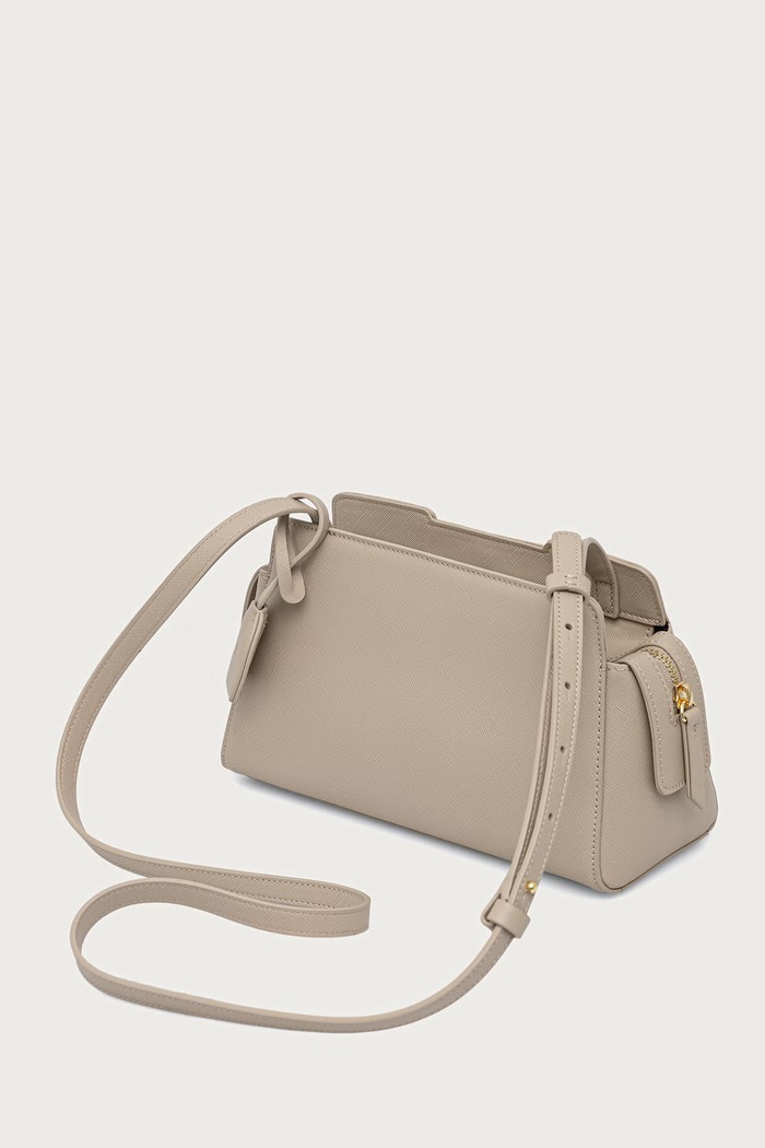 Doplňky Armani Exchange crossbody kabelka dámská XW002160.AF26570 béžová