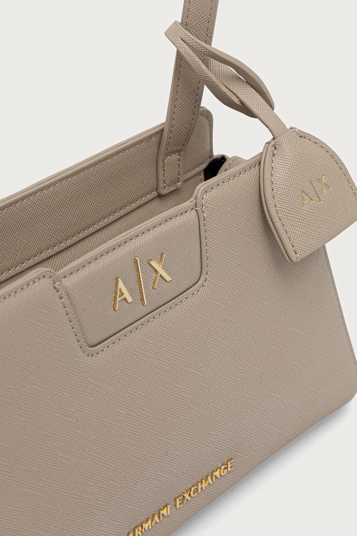Armani Exchange crossbody kabelka dámská béžová XW002160.AF26570