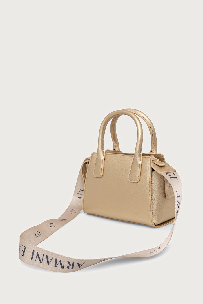 Аксесоари Armani Exchange чанта crossbody дамска XW002159.AF26570 злато