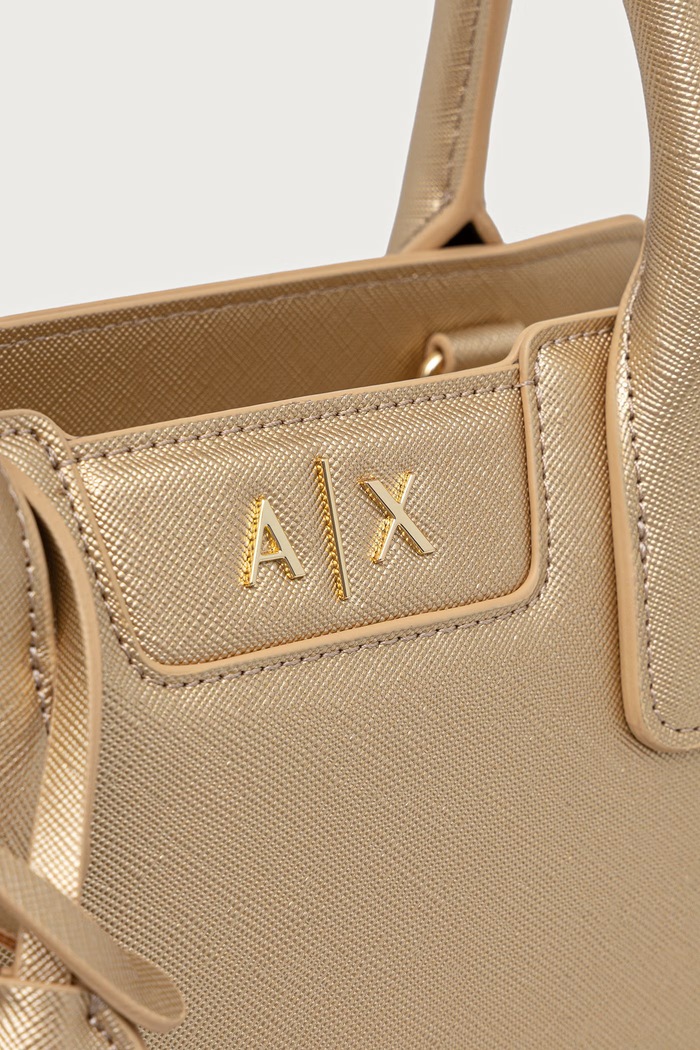 Armani Exchange чанта crossbody дамска злато XW002159.AF26570
