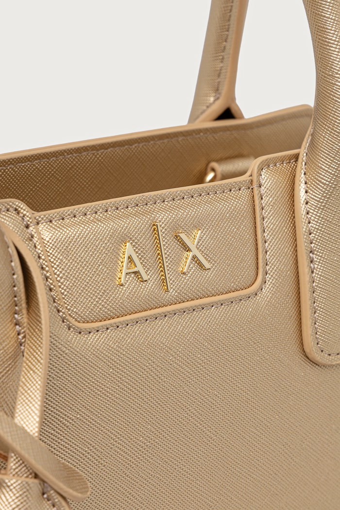 Armani Exchange чанта crossbody дамска злато XW002159.AF26570