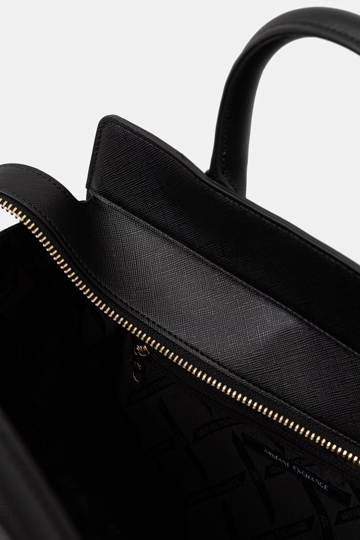 Armani Exchange kabelka dámska z imitácie kože čierna XW002158.AF26570