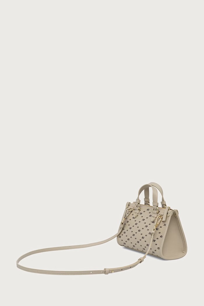 Akcesoria Armani Exchange Torebka crossbody damska z imitacji skóry XW000928.AF26453 beżowy