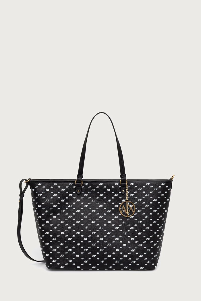Armani Exchange torebka shopper damska czarny XW000926.AF26453