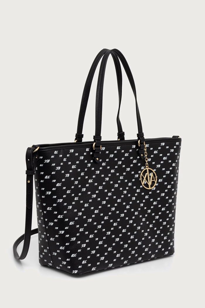 Armani Exchange torebka shopper damska XW000926.AF26453 czarny AW26
