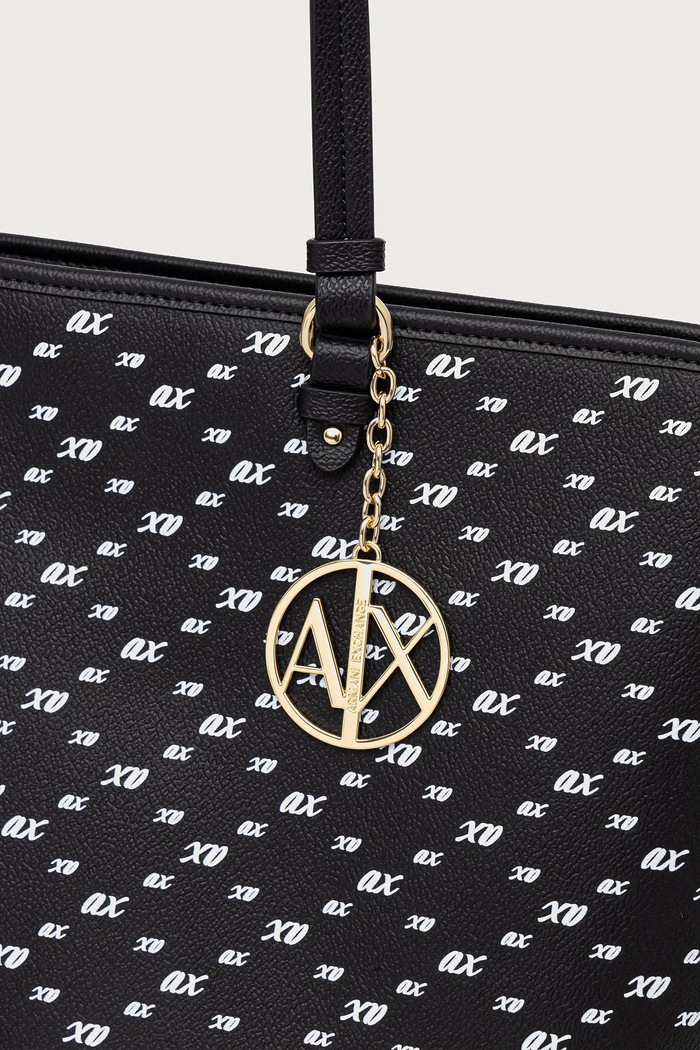 Armani Exchange torebka shopper damska czarny XW000926.AF26453