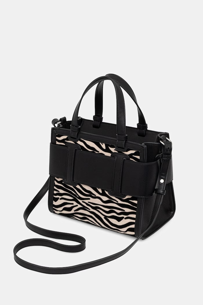 Akcesoria Armani Exchange torebka tote damska z imitacji skóry XW000392.AF26445 czarny