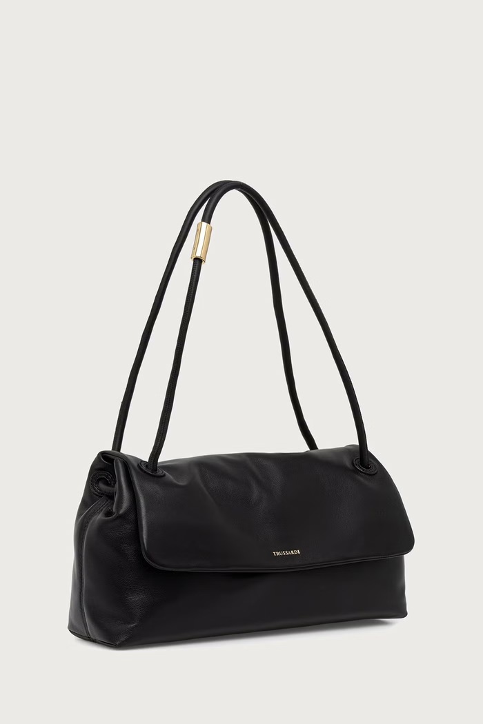 Trussardi Torebka damska skórzana Z611E007146N czarny AW26