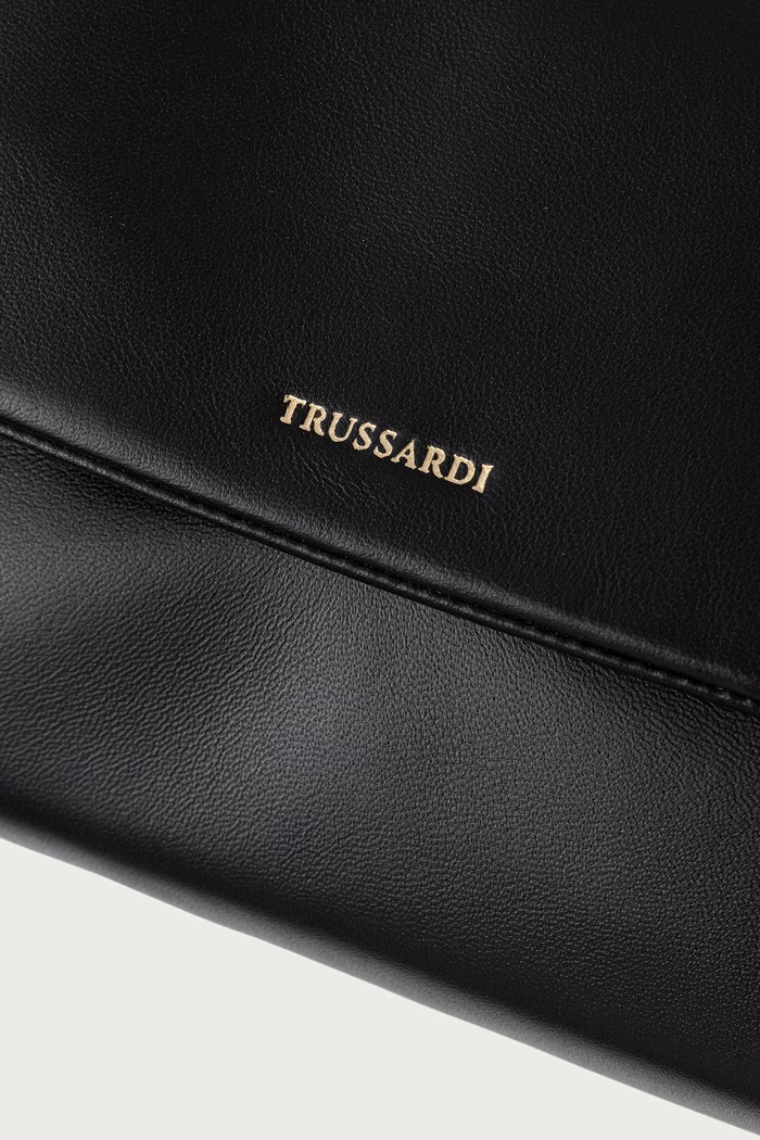 Torebka damska skórzana Trussardi Z611E007146N czarny