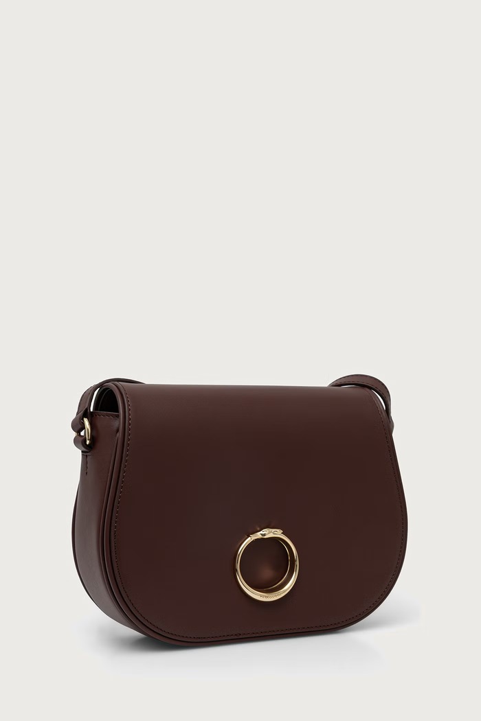 Trussardi Damskie skórzane Z384E006777N brązowy AW26