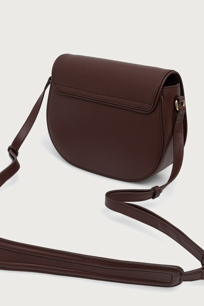 Damskie skórzane Trussardi Z384E006777N brązowy