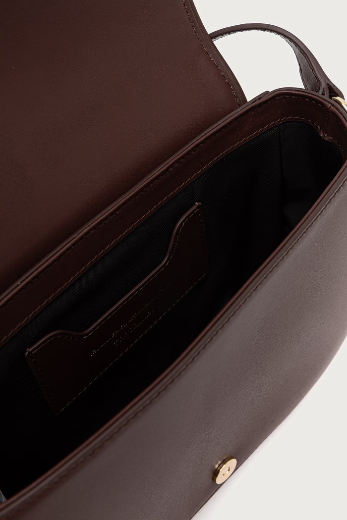 Damskie skórzane Trussardi brązowy Z384E006777N