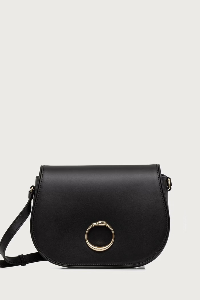 Trussardi Damskie skórzane czarny Z384E006777N